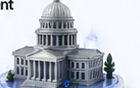 Government cloud solution illustration